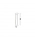 Barco Outdoor Bollard Grey Cement Glass LED 6W 450Lm 3000K IP65-5