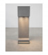Grante 2 Light Outdoor Bollard Grey Concrete Aluminium LED GU10 2x10W IP65-3
