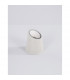 Fox Outdoor Pedestal Light White Sandstone Glass LED GU10 1x7W IP65-3
