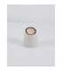 Fox Outdoor Pedestal Light White Sandstone Glass LED GU10 1x7W IP65-4