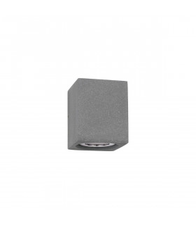 Emile Outdoor Down Wall Lamp Grey Cement Glass LED 5W 200Lm 3000K IP65-1