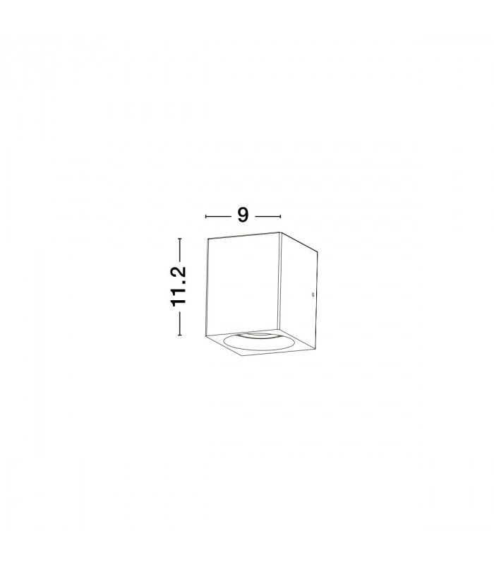 Emile Outdoor Down Wall Lamp Grey Cement Glass LED 5W 200Lm 3000K IP65-5