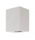 Fuento Outdoor Down Wall Lamp White Sandstone Glass LED GU10 1x7W IP65-1