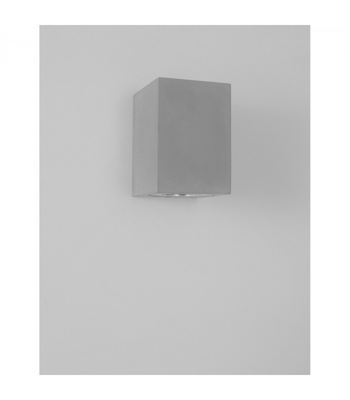 Fuento Outdoor Down Wall Lamp Grey Concrete Glass LED GU10 1x7W IP65-3