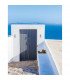 Lido 2 Light Up & Down Wall Lamp White Sandstone Glass LED GU10 2x7W IP65-2
