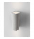 Lido 2 Light Up & Down Wall Lamp White Sandstone Glass LED GU10 2x7W IP65-5