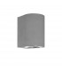 Lido Outdoor Down Wall Lamp Grey Concrete Glass LED GU10 1x7W IP65-1