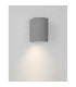 Lido Outdoor Down Wall Lamp Grey Concrete Glass LED GU10 1x7W IP65-4