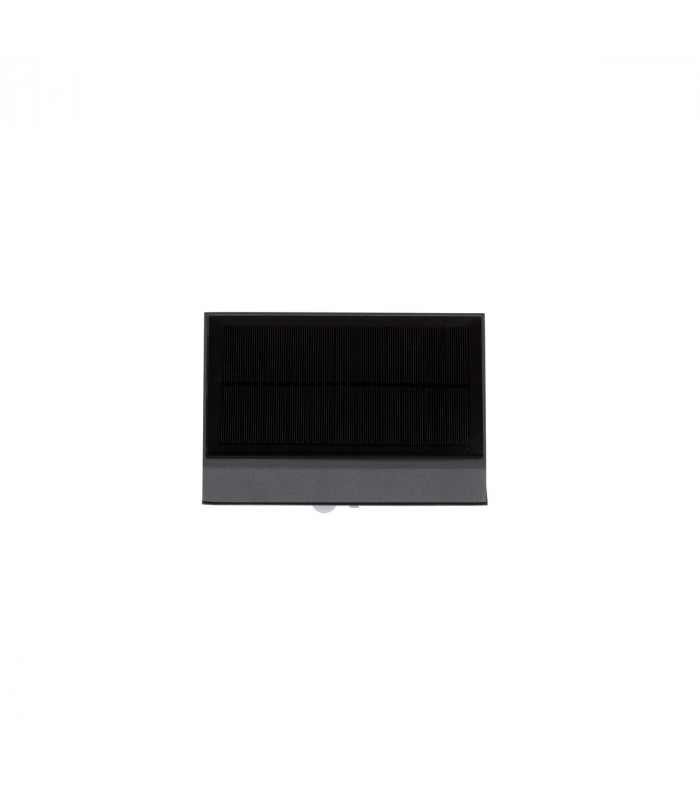 Prim Outdoor Motion Sensor Wall Lamp Anthracite Aluminium Clear Glass LED 2W 197Lm 3000K IP65-3