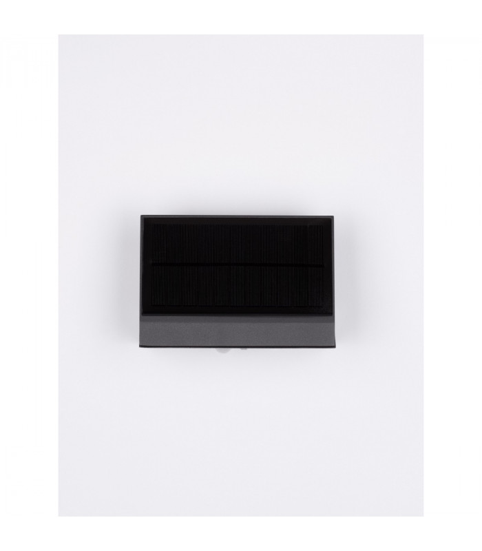 Prim Outdoor Motion Sensor Wall Lamp Anthracite Aluminium Clear Glass LED 2W 197Lm 3000K IP65-5