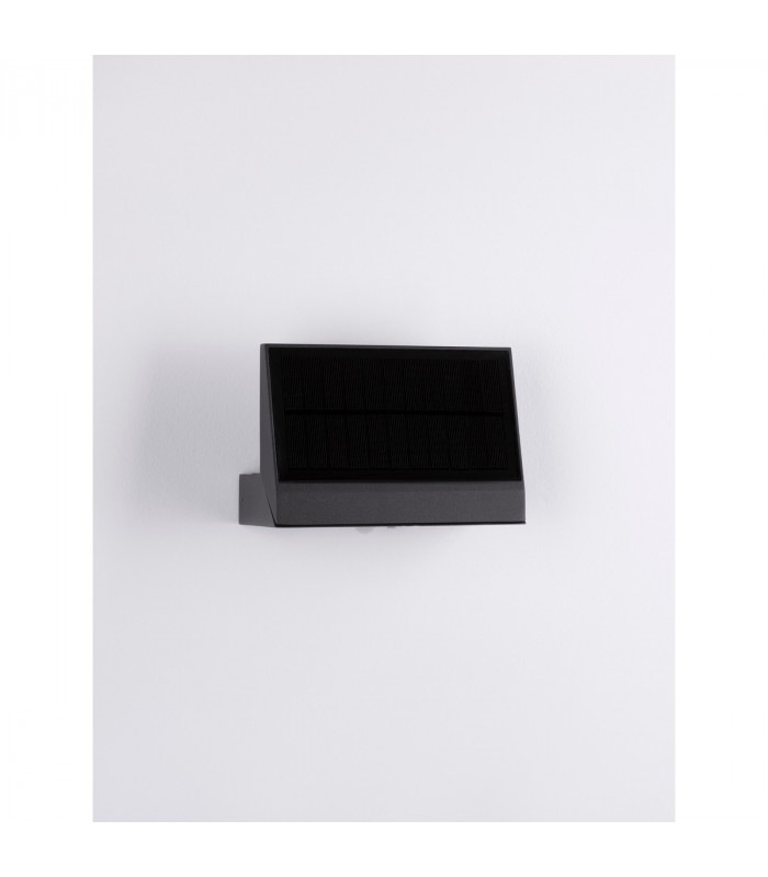 Prim Outdoor Motion Sensor Wall Lamp Anthracite Aluminium Clear Glass LED 2W 197Lm 3000K IP65-7