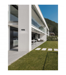 Trendo Outdoor Motion Sensor Wall Lamp Anthracite Aluminium Glass LED 2W 219Lm 3000K IP65 Switched-2