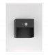 Marta Outdoor Motion Sensor Wall Lamp Anthracite Aluminium Glass LED 1W 57Lm 3000K IP65 Switched-3
