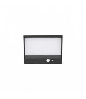 Valor Outdoor Motion Sensor Wall Lamp Anthracite Aluminium Frost Acrylic LED 2W 104Lm 3000K IP65 Switched-1