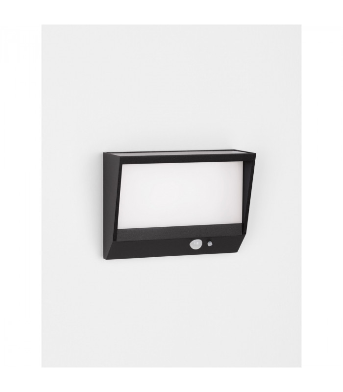 Valor Outdoor Motion Sensor Wall Lamp Anthracite Aluminium Frost Acrylic LED 2W 104Lm 3000K IP65 Switched-6