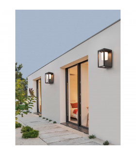 Loveto Outdoor Motion Sensor Wall Lamp Anthracite Aluminium LED 1.5W 152Lm 3000K IP65 Solar / Switched-2