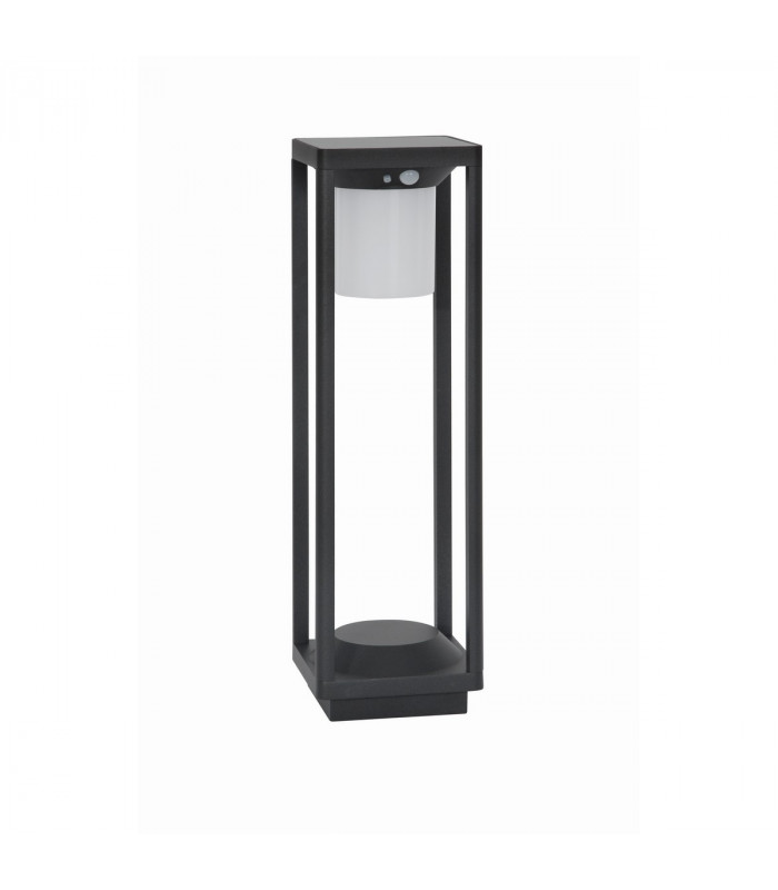 Loveto Outdoor Bollard Anthracite Aluminium LED 1.5W 152Lm 3000K IP65 Solar / Switched-1