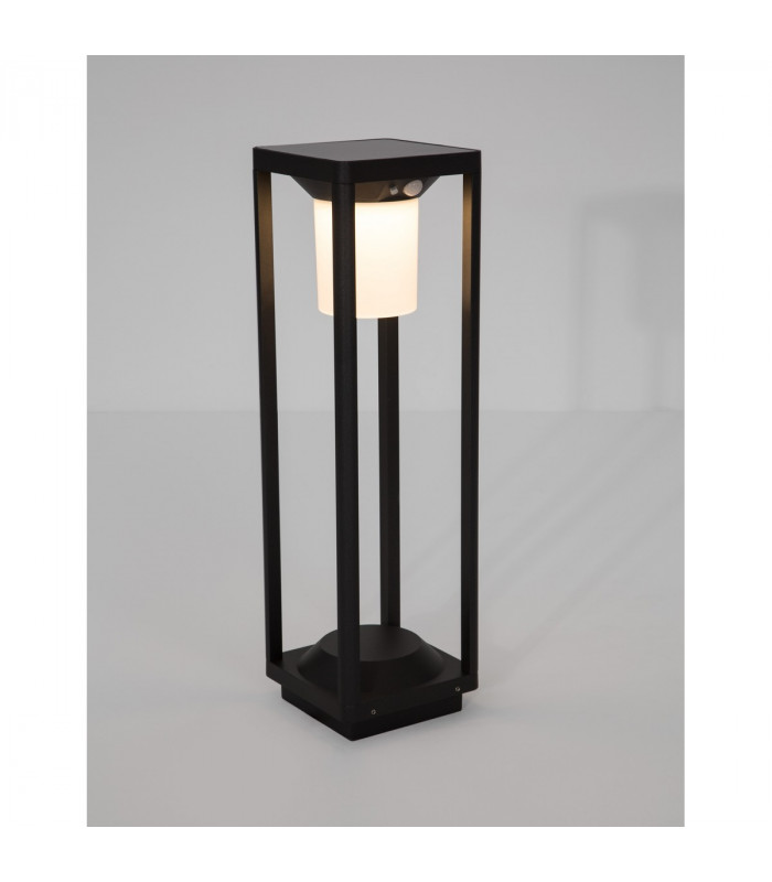 Loveto Outdoor Bollard Anthracite Aluminium LED 1.5W 152Lm 3000K IP65 Solar / Switched-4
