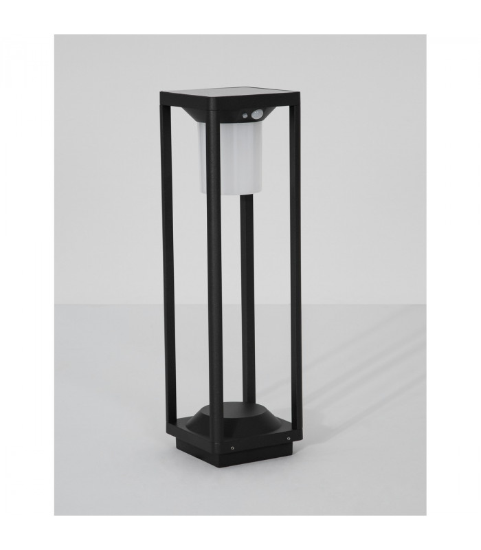 Loveto Outdoor Bollard Anthracite Aluminium LED 1.5W 152Lm 3000K IP65 Solar / Switched-5