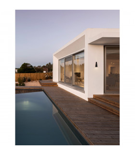 Veiro Outdoor Up Down Wall Lamp Anthracite Aluminium Glass LED 6W 62Lm 3000K IP65 Beam Angle 40 O-2