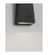 Veiro Outdoor Up Down Wall Lamp Anthracite Aluminium Glass LED 6W 62Lm 3000K IP65 Beam Angle 40 O-6