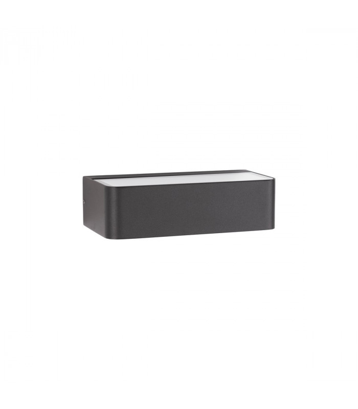 Videno Outdoor Down Wall Lamp Anthracite Aluminium Clear Glass LED 10W 302Lm 3000K IP65-3
