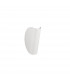 Arabella Wall Lamp White Aluminium Clear Glass LED 6W 398Lm 3000K 135mA IP54-3