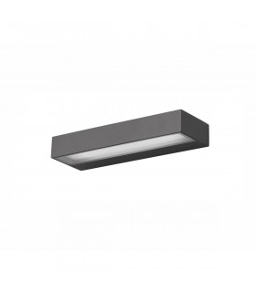 Fungo Outdoor Down Wall Lamp Dark Grey Aluminium Glass LED 12W 536Lm 3000K IP65-1
