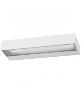Fungo Outdoor Down Wall Lamp Sandy White Aluminium Glass LED 12W 536Lm 3000K IP65-1