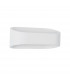Mile Outdoor Up Down Wall Lamp White Aluminium Glass LED 9W 475Lm 3000K IP54-1