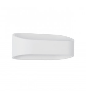 Mile Outdoor Up Down Wall Lamp White Aluminium Glass LED 9W 475Lm 3000K IP54-1
