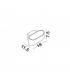 Mile Outdoor Up Down Wall Lamp White Aluminium Glass LED 9W 475Lm 3000K IP54-7