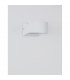 Chez Outdoor Up Down Wall Lamp White Aluminium Glass LED 6W 274Lm 3000K IP54-5