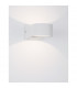 Chez Outdoor Up Down Wall Lamp White Aluminium Glass LED 6W 274Lm 3000K IP54-6