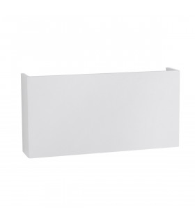 Mile 2 Light Outdoor Up Down Wall Lamp White Aluminium Glass LED 2x5W 550Lm 3000K IP54-1