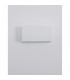 Mile 2 Light Outdoor Up Down Wall Lamp White Aluminium Glass LED 2x5W 550Lm 3000K IP54-3