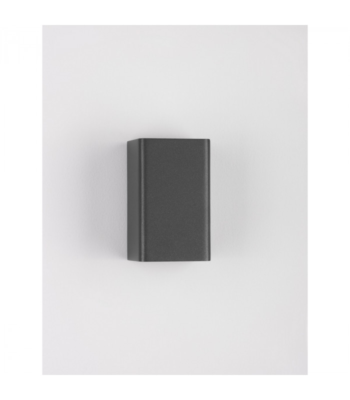 Goa Outdoor Up Down Wall Lamp Anthracite Aluminium LED G9 IP65-3