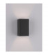 Goa Outdoor Up Down Wall Lamp Anthracite Aluminium LED G9 IP65-4