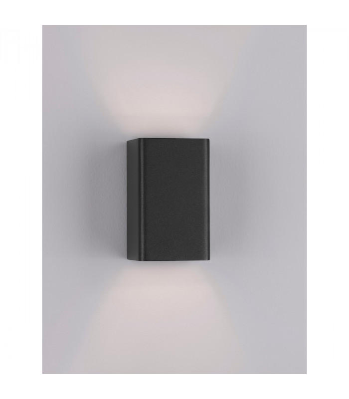 Goa Outdoor Up Down Wall Lamp Anthracite Aluminium LED G9 IP65-4