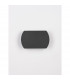Fedor Outdoor Flush Wall Lamp Anthracite Aluminium Clear Glass LED 7.7W 282Lm 3000K IP65-3
