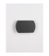 Fedor Outdoor Flush Wall Lamp Anthracite Aluminium Clear Glass LED 7.7W 282Lm 3000K IP65-5