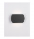 Fedor Outdoor Flush Wall Lamp Anthracite Aluminium Clear Glass LED 7.7W 282Lm 3000K IP65-6
