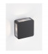 Serika Flush Wall Lamp Anthracite Aluminium Clear Glass LED 8W 188Lm 3000K IP65-2