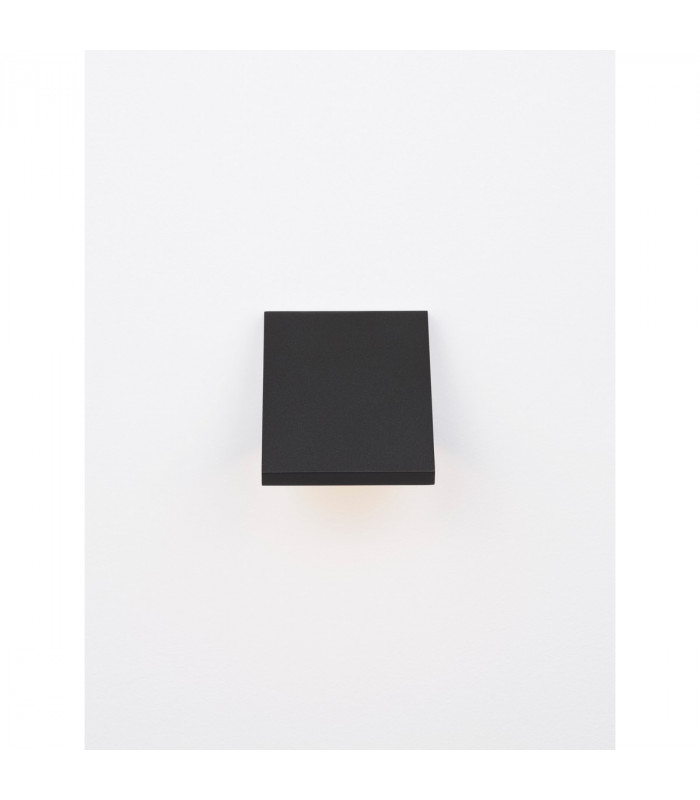 Parris Outdoor Down Wall Lamp Anthracite Aluminium Clear Glass LED 8.6W 395Lm 3000K IP65-4