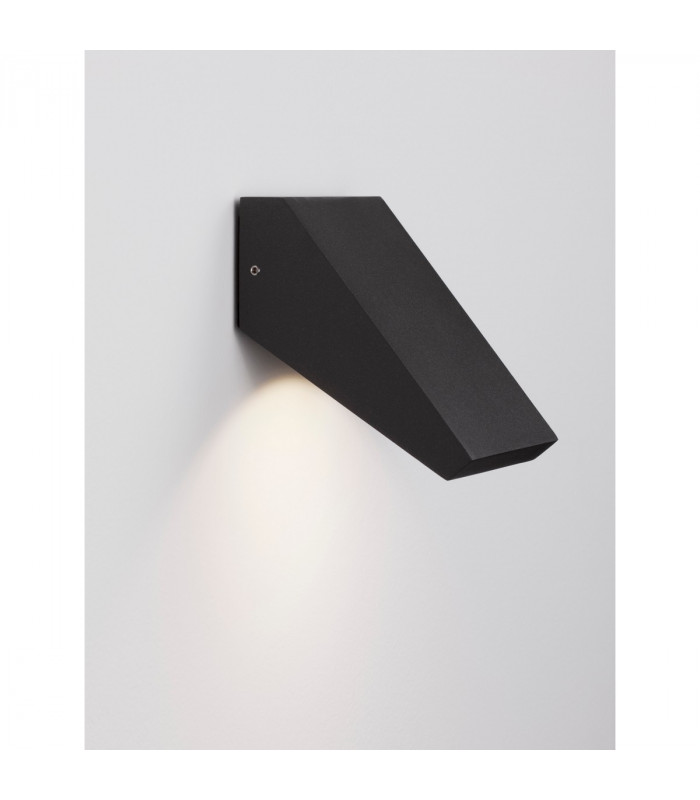 Parris Outdoor Down Wall Lamp Anthracite Aluminium Clear Glass LED 8.6W 395Lm 3000K IP65-10