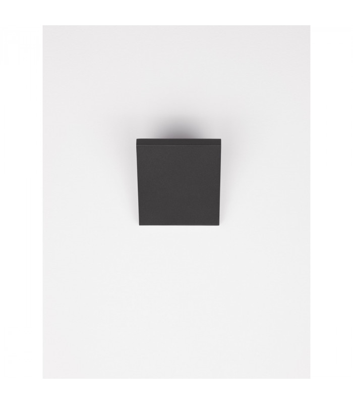 Parris Outdoor Down Wall Lamp Anthracite Aluminium Clear Glass LED 8.6W 395Lm 3000K IP65-11