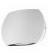 Como 2 Light Outdoor Up Down Wall Lamp Sandy White Aluminium Glass LED 2x3W 510Lm 3000K IP54-1