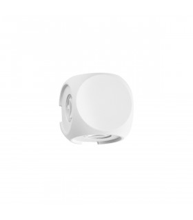 Zari 4 Light Outdoor Flush Wall Lamp Sandy White Aluminium Glass Osram LED 4x1W 265Lm 3000K IP54-1