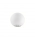 Como 2 Light Outdoor Up Down Wall Lamp Sandy White Aluminium Glass LED 2x5W 560Lm 3000K IP54-1