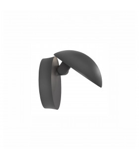 Agile Outdoor Modern Wall Lamp Dark Grey Aluminium LED 13W 480Lm 3000K Adjustable IP54-1